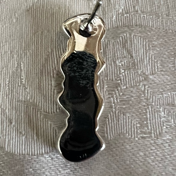 Gorgeous “Cotton Candy” Turquoise 4 Stone Sterling Silver Earrings - Picture 2 of 2